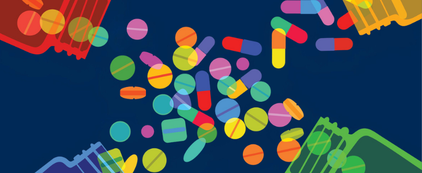 Pills Jars illustration